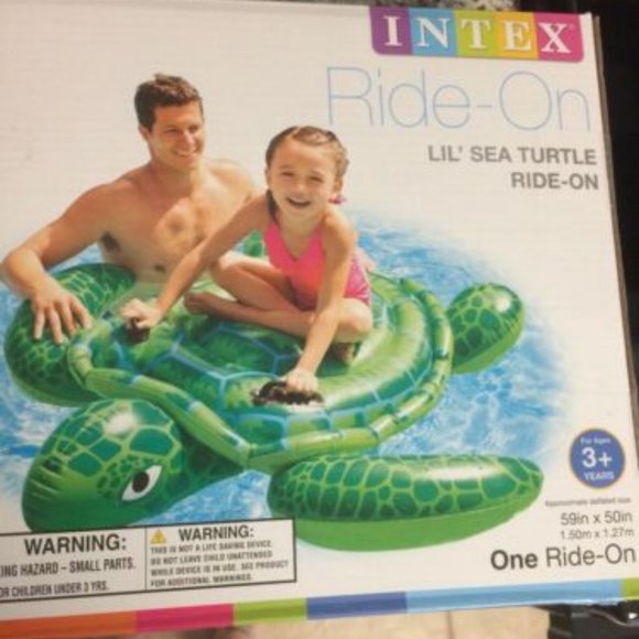 intex turtle float
